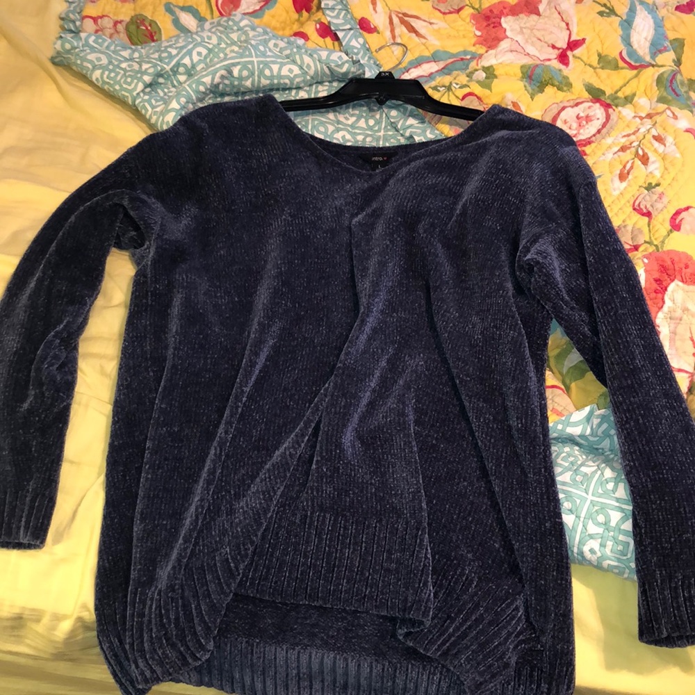 Navy blue sweater